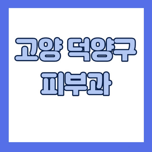 고양-덕양구-피부과-잘하는-곳-추천-전문의-일요일-진료-유명한-곳-리프팅-보톡스-필러-레이저제모-여드름