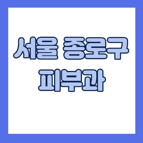 서울-종로구-피부과-잘하는-곳-추천-전문의-일요일-진료-유명한-곳-리프팅-보톡스-필러-레이저제모-여드름