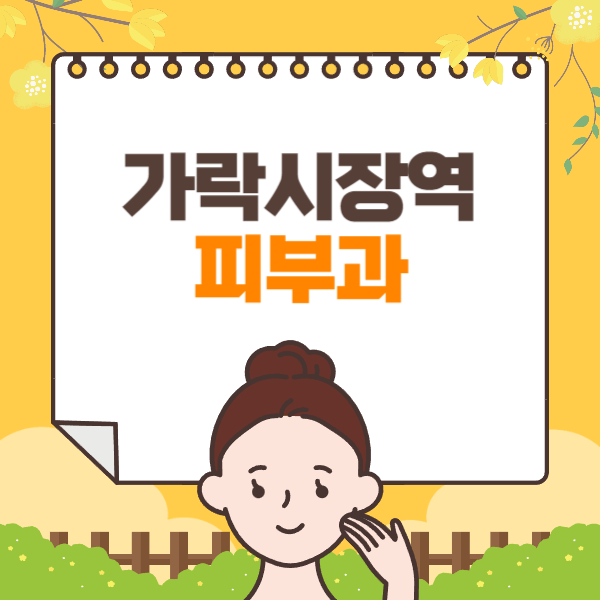 가락시장역-피부과-잘하는-곳-추천-전문의-일요일-진료-유명한-곳-리프팅-보톡스-필러-레이저제모-여드름