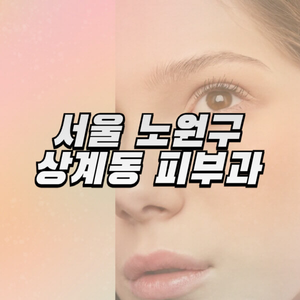 서울-노원구-상계동-피부과-잘하는-곳-추천-전문의-일요일-진료-유명한-곳-리프팅-보톡스-필러-레이저제모-여드름