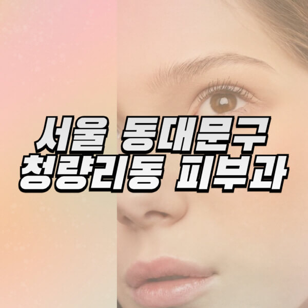 서울-동대문구-청량리동-피부과-잘하는-곳-추천-전문의-일요일-진료-유명한-곳-리프팅-보톡스-필러-레이저제모-여드름