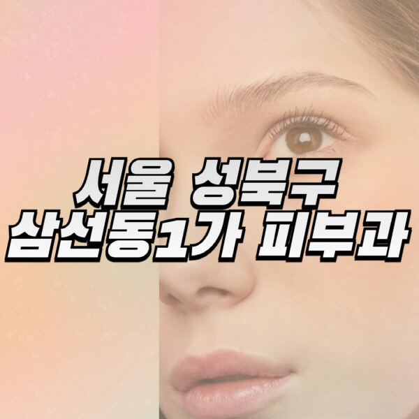 서울-성북구-삼선동1가-피부과-잘하는-곳-추천-전문의-일요일-진료-유명한-곳-리프팅-보톡스-필러-레이저제모-여드름