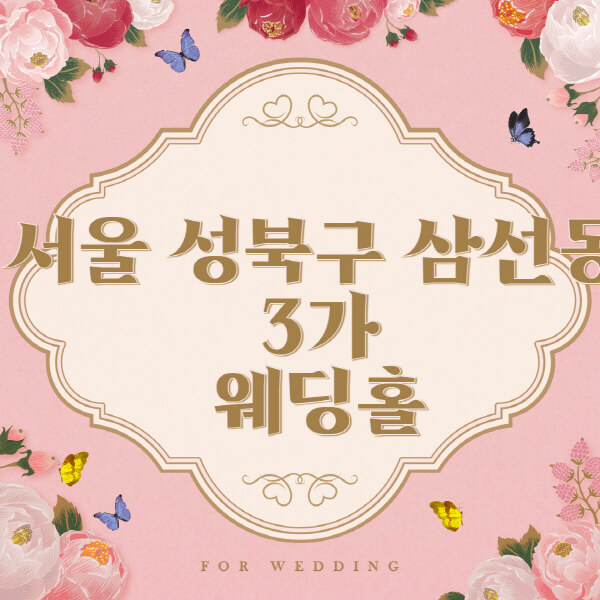 서울-성북구-삼선동3가-웨딩홀-예식장-결혼식장-추천-순위-웨딩박람회-가격-견적-비교-식대-등급표-후기-리스트]