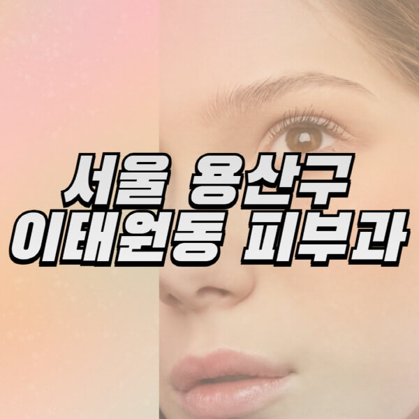 서울-용산구-이태원동-피부과-잘하는-곳-추천-전문의-일요일-진료-유명한-곳-리프팅-보톡스-필러-레이저제모-여드름