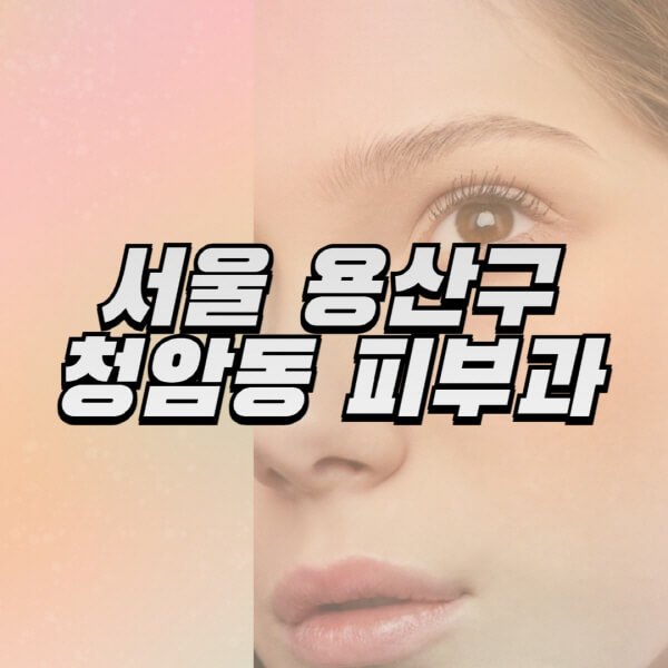 서울-용산구-청암동-피부과-잘하는-곳-추천-전문의-일요일-진료-유명한-곳-리프팅-보톡스-필러-레이저제모-여드름
