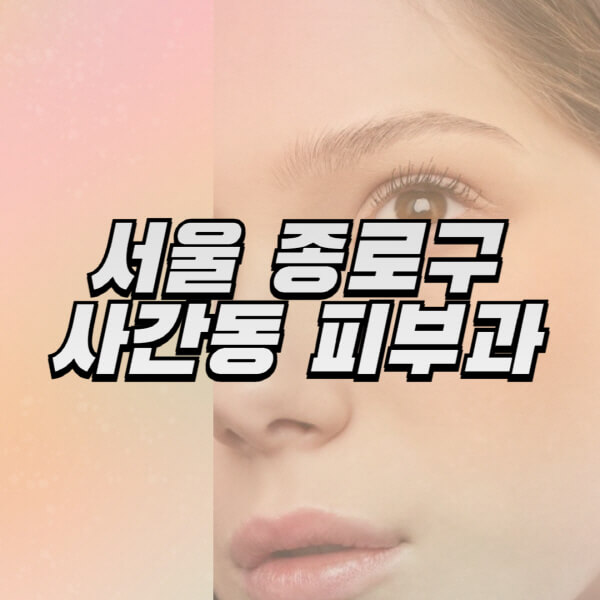 서울-종로구-사간동-피부과-잘하는-곳-추천-전문의-일요일-진료-유명한-곳-리프팅-보톡스-필러-레이저제모-여드름