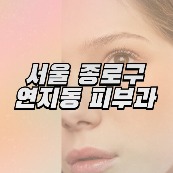 서울-종로구-연지동-피부과-잘하는-곳-추천-전문의-일요일-진료-유명한-곳-리프팅-보톡스-필러-레이저제모-여드름