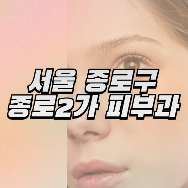 서울-종로구-종로2가-피부과-잘하는-곳-추천-전문의-일요일-진료-유명한-곳-리프팅-보톡스-필러-레이저제모-여드름