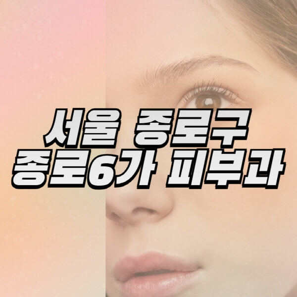서울-종로구-종로6가-피부과-잘하는-곳-추천-전문의-일요일-진료-유명한-곳-리프팅-보톡스-필러-레이저제모-여드름
