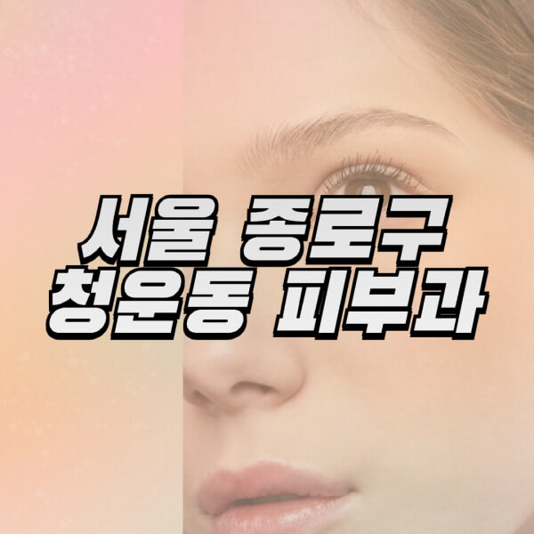 서울-종로구-청운동-피부과-잘하는-곳-추천-전문의-일요일-진료-유명한-곳-리프팅-보톡스-필러-레이저제모-여드름