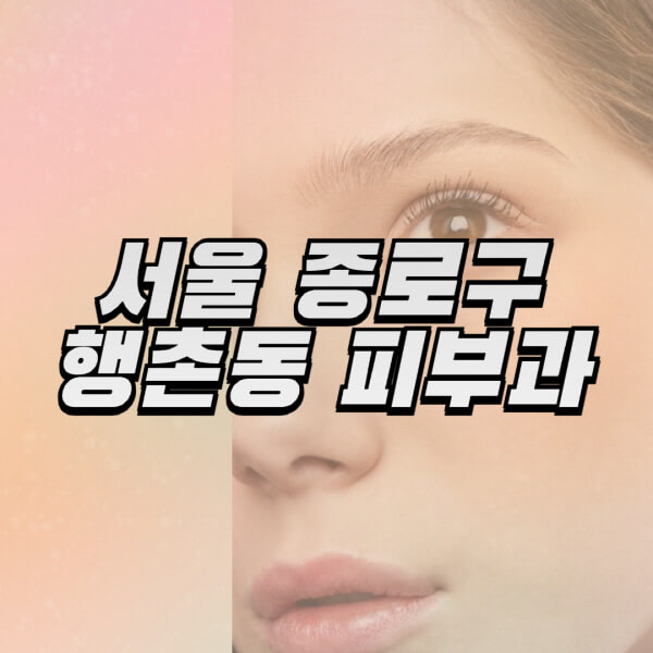 서울-종로구-행촌동-피부과-잘하는-곳-추천-전문의-일요일-진료-유명한-곳-리프팅-보톡스-필러-레이저제모-여드름