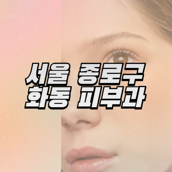 서울-종로구-화동-피부과-잘하는-곳-추천-전문의-일요일-진료-유명한-곳-리프팅-보톡스-필러-레이저제모-여드름