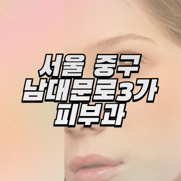 서울-중구-남대문로3가-피부과-잘하는-곳-추천-전문의-일요일-진료-유명한-곳-리프팅-보톡스-필러-레이저제모-여드름