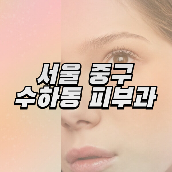 서울-중구-수하동-피부과-잘하는-곳-추천-전문의-일요일-진료-유명한-곳-리프팅-보톡스-필러-레이저제모-여드름