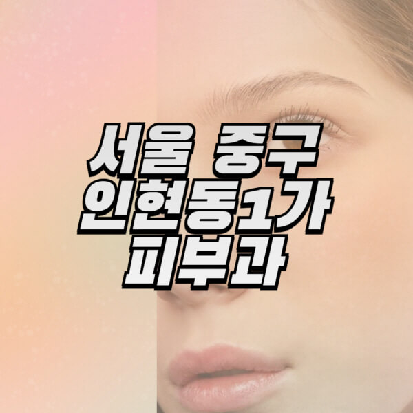 서울-중구-인현동1가-피부과-잘하는-곳-추천-전문의-일요일-진료-유명한-곳-리프팅-보톡스-필러-레이저제모-여드름