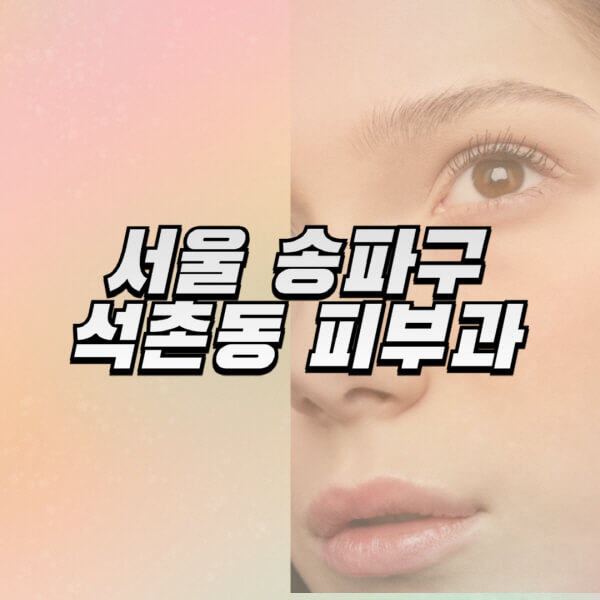 서울-송파구-석촌동-피부과-잘하는-곳-추천-전문의-일요일-진료-유명한-곳-리프팅-보톡스-필러-레이저제모-여드름