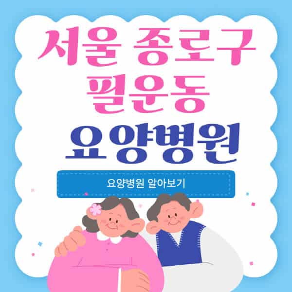 서울-종로구-필운동-요양병원-추천-비용-가격-실비-등급-암환자-치매전문-재활-노인